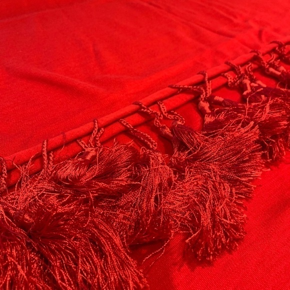 GIVENCHY Wool Wrap Throw - 24”X80” - Picture 4 of 14